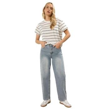 Light‑Blue Tall Carrot Denim for Women, Size 14 – Long Tall Sally