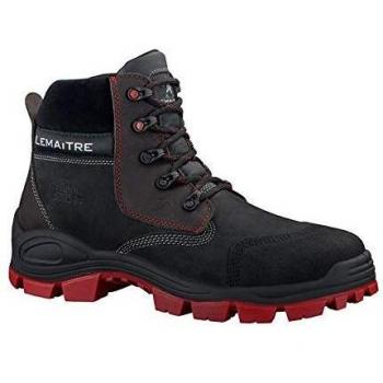Scarpe di Sicurezza Alta Varadero S3 Nero Rosso 48