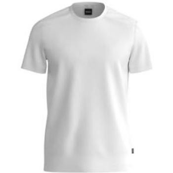 T-Shirt BOSS Homme Détail de Marque Blanc L