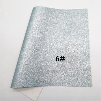 Cuir synthétique Litchi perlé A4, feuilles vinyle pour nœuds, GM534A, 21x29cm