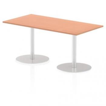 1600 x 800mm Beech Top Italia Poseur Table
