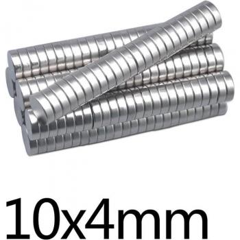 Super Strong Neodymium Round Magnet 10x4mm