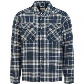 Chemise Flanelle Doublée Borg Orange Brûlé XXS