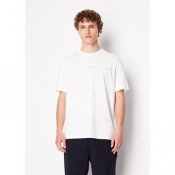 Armani Exchange T-Shirt 3DZTLG ZJ9JZ 1116 Weiß Regular Fit XL Herren
