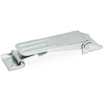 Outil de serrage GN 821‑400‑A‑ST‑1 – composant Ganter en acier galvanisé bleu