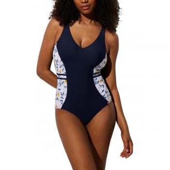 Bañador de mujer con detalle floral y efecto reductor Ysabel Mora