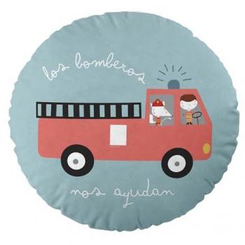 Cojín Redondo de Transportes 40 cm con Relleno