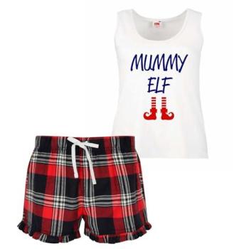 Women's 60‑Second Mummy Elf Pyjamas, Red – Size M