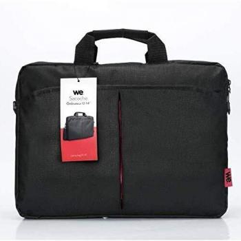 Sacoche Classic WE pour ordinateur portable 12-14'' Noir et Rouge
