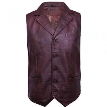 Infinity Leather Herren Weste 5XL