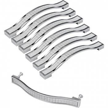 16Pcs Silver Kitchen Cabinet Handles