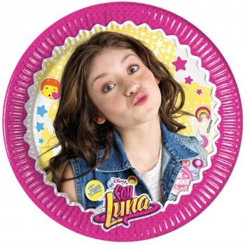 Piatti di Carta Soy Luna 8 Pezzi