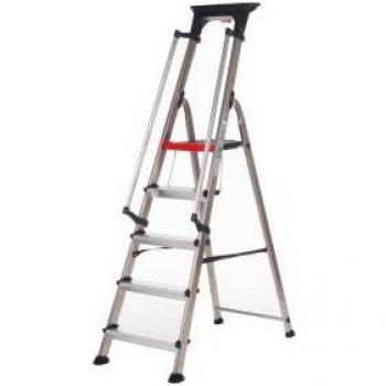 Heavy‑Duty 150 kg 6‑Tread Aluminium Double Deck Staircase with Handrails (S/B/R)