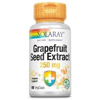 Solaray Extracto de Semilla de Pomelo 250mg 60 Cápsulas