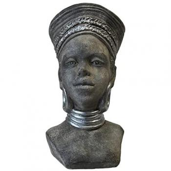 Pot Artistique Femme Africaine – Gris