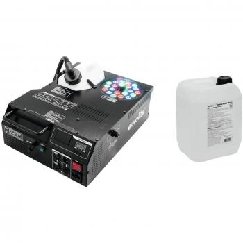 Eurolite Set NSF-350 + Smoke Fluid -DSA