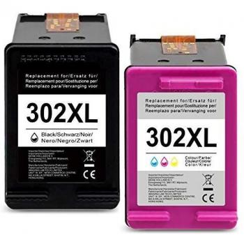 BunToner Cartucce HP 302XL Compatibili per OfficeJet 2130