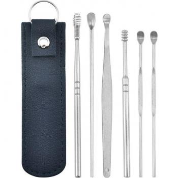 6PCS Stainless Steel Ear Wax Tools