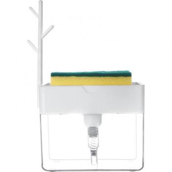 2-in-1 Soap Dispenser for Kitchen and Bathroom