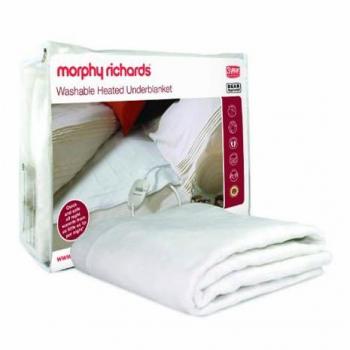 White Double‑Layer Heated Comfort Sheet