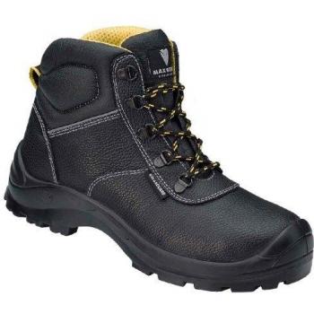C430 CONNOR Arbeitsroboter-Stiefel Schwarz/Gelb S3 – Industrie-Schuh