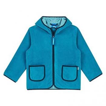 Ropa de abrigo juvenil TONTTU FINKID: chaqueta polar con cierre interno azul océano