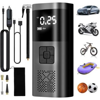 SNQ Compressore Portatile per Pneumatici