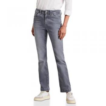 Bootcut-Jeans für Damen, Gr. 27, STREET ONE