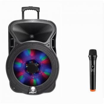 Cassa Acustica Bluetooth Portatile 1000 W con Trolley e Microfono Alien-15