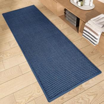 Norcks PureBlue Slip‑Resistant Bath Carpet 50x120cm