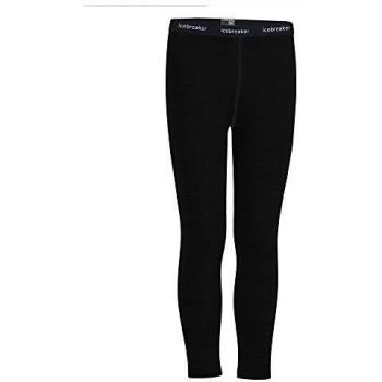 3‑Year Old Black Merino 260 Tech Leggings – Unisex Icebreaker