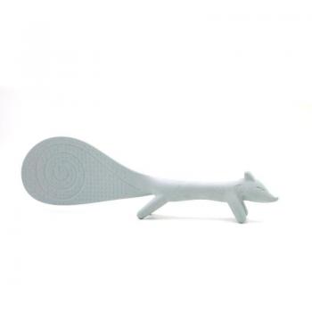 Wheat Straw Squirrel Rice Spoon with Holder