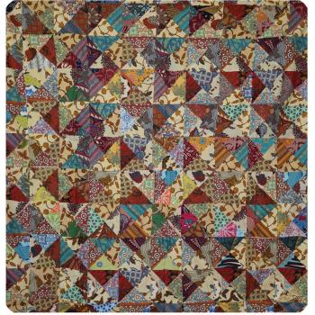Quilt-Decke im Shabby-Stil