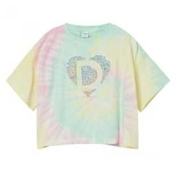 Chemisette pour enfants Desigual Daira Kinder vert