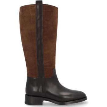 Botas Baby Silk Marrom Alpe Couture Alta