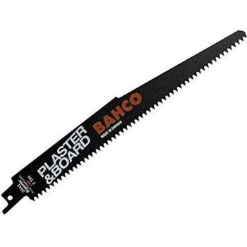 Bahco 3942-228-7-SL-5P Lames de scie sabre bimétal 228 mm pour plâtre