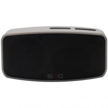 S2G AXESS: Multi‑Funktions‑Bluetooth‑Lautsprecher (Mikrofon, SD‑Slot, USB‑Player, FM) – Silberschwarz