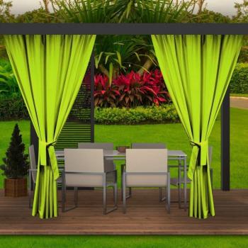 Rideaux de Balcon Imperméables Setgarden 2x155x240cm