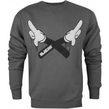 Camiseta Casual Mickey Crossed Arms M Carbón