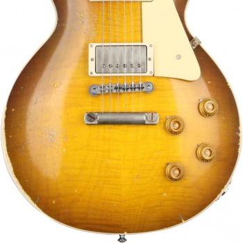 Reissue Green Lemon Fade 1959 Les Paul Standard (Heavy‑Aged)
