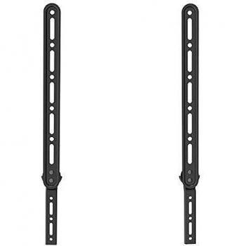 Techly NP 109993 Supporto per Soundbar sopra o sotto TV 23-65 Nero