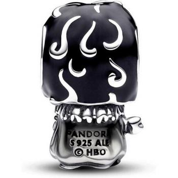 Charm Jon Snow de Juego de Tronos en Negro Pandora