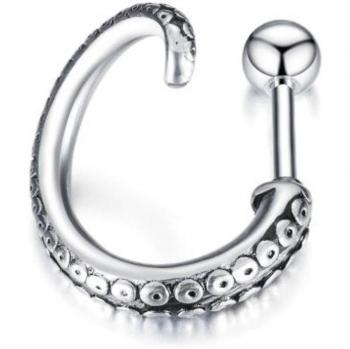 Firetti Oktopus Ohrstecker für Damen