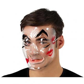Máscara de PVC transparente para hombre