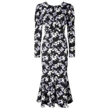 Robe Midi Ditsy Noire Joe Browns