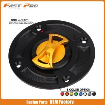 CNC Billet Gas Fuel Tank Cap Cover for SUZUKI GSXR600
