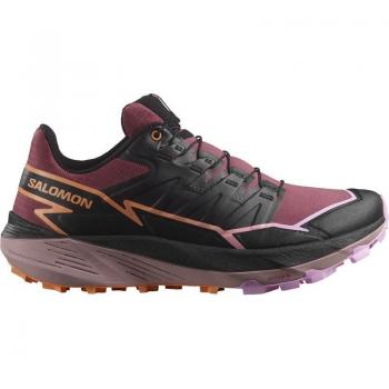 Women's Salomon Thundercross Trail Sneakers Nocturne/Black/Papaya 7.5(B)