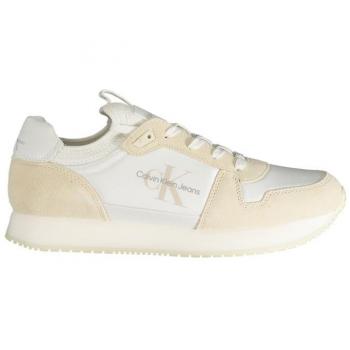 Chaussures de Sport Blanches Calvin Klein pour Hommes