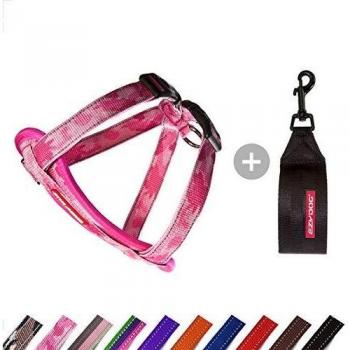 PetSafe EzyDog Basic Harness with Chest Plate in Pink Camo, Extra Small