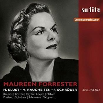Maureen Forrester-Unverffentlichte Liedaufnahmen